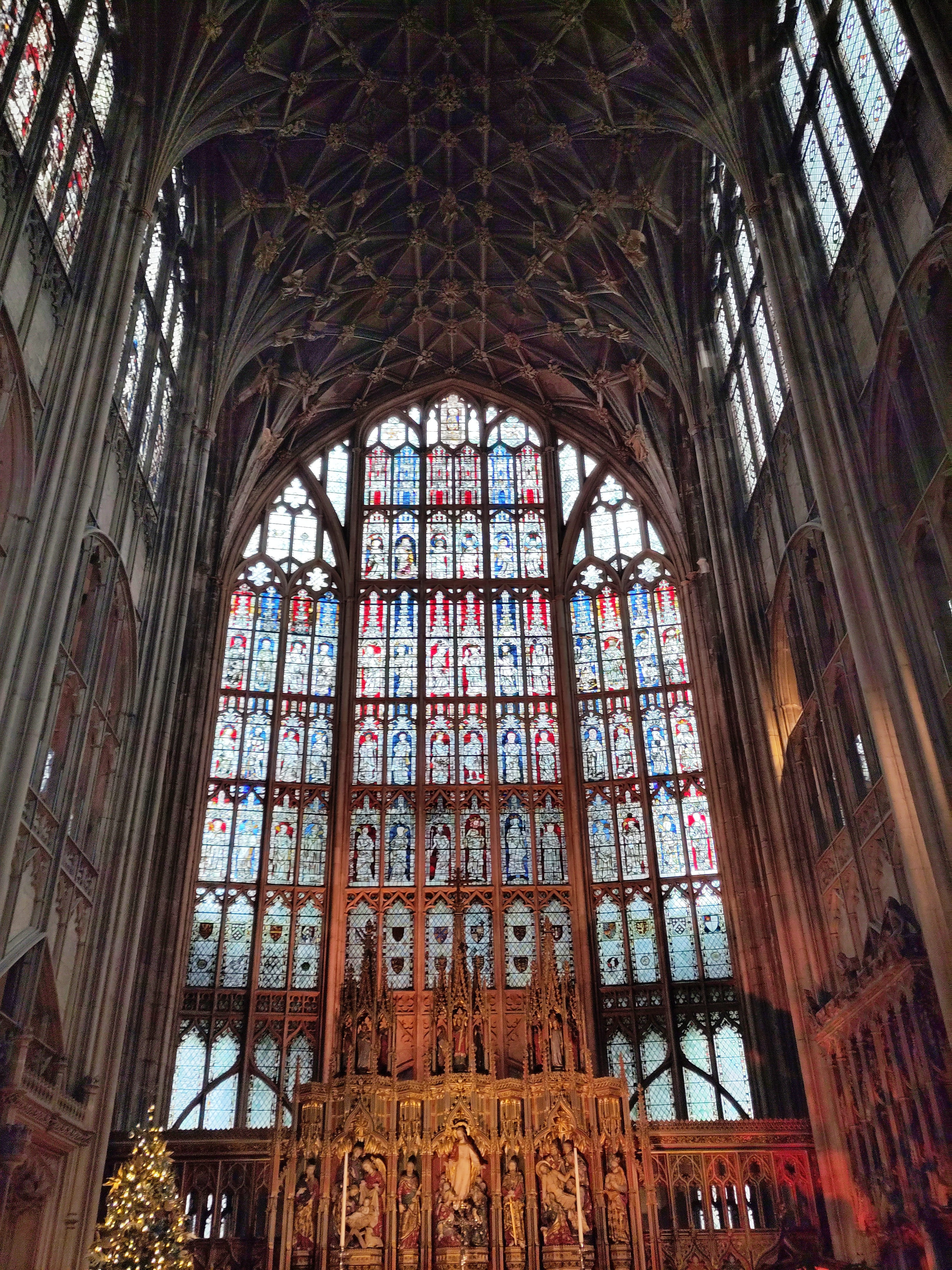 An image of a stained glass window.